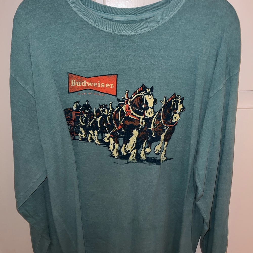 Budweiser Graphic Long Sleeve Shirt